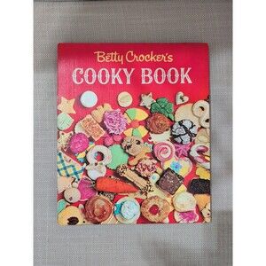 VTG 1963 Holiday Betty Crocker’s Cooky (Cookie) Book 1st Edition 4th Print HC